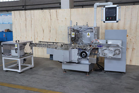 Ταχύτητα 260 pcs/min Μηχανή συσκευασίας θερμικής σφράγισης αποξηρατικού για ακριβή και γρήγορη συσκευασία